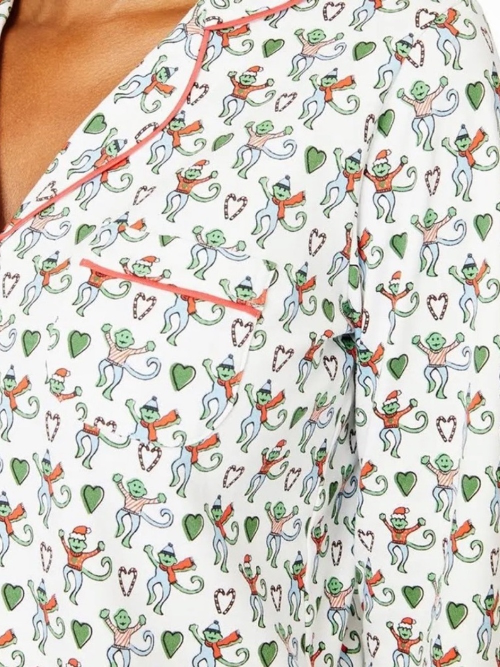 Roller Rabbit Merry Monkey Pajama Set - Picture 2 of 6